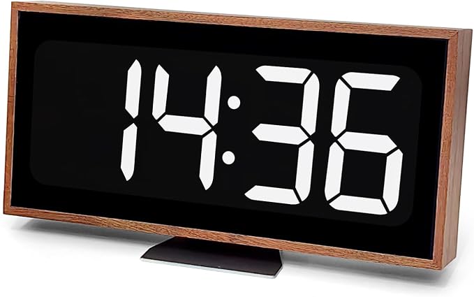 Wooden LED Digital Desk Clock